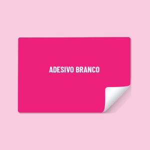 Adesivo Vinil Branco Adesivo Vinil Branco  Impressão UV  Meio corte Material entregue em folhas